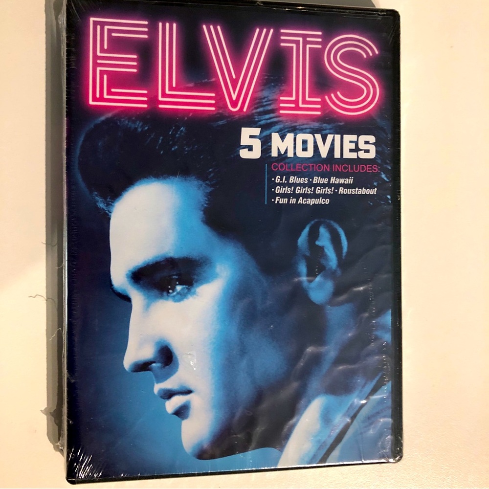 💿 Sealed DVD ELVIS - 5 movies collection